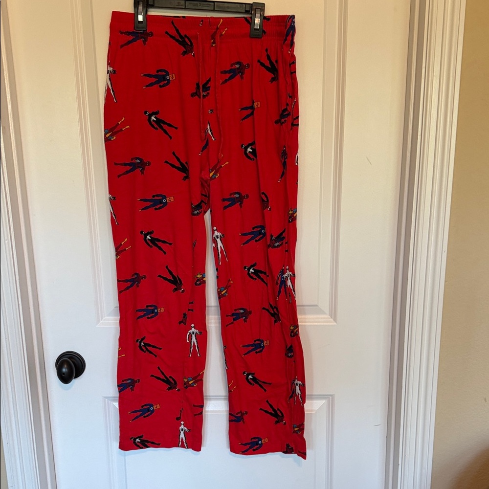 Pajama Pants with Marvel Character Print